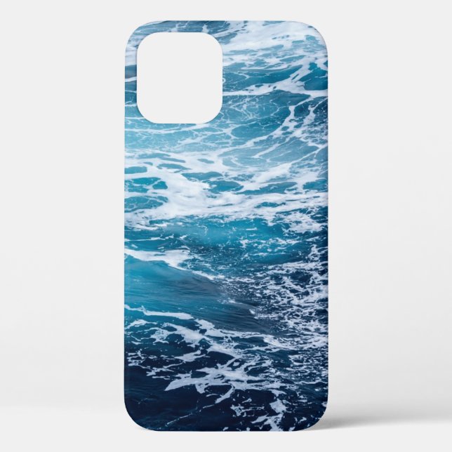 Waves Blue Ocean Summer Beach Case-Mate iPhone Case (Back)