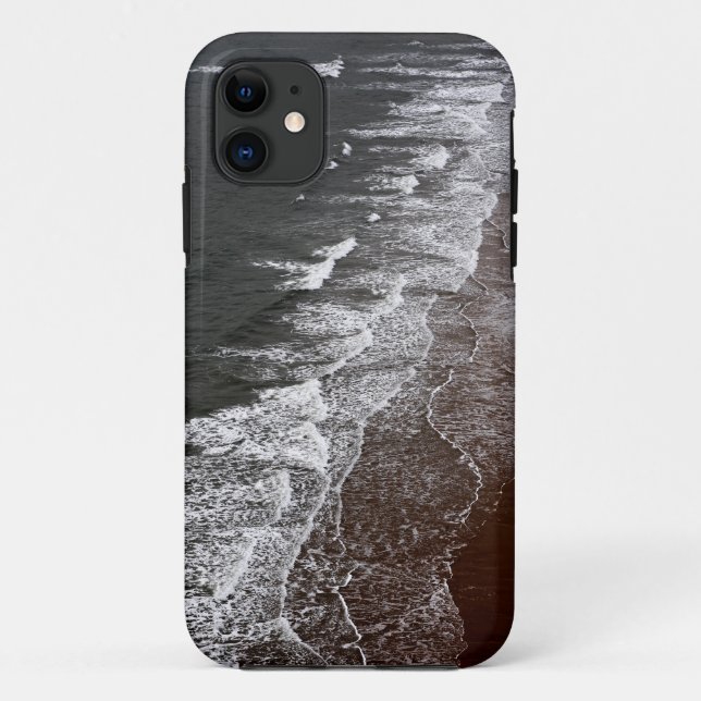 Waves breaking on a sandy beach Case-Mate iPhone case (Back)