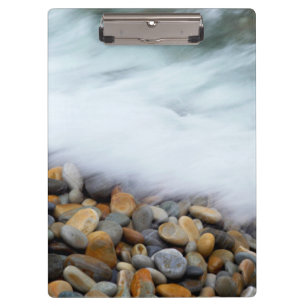 Waves Breaking Onto Pebbles, Tsitsikamma Clipboard