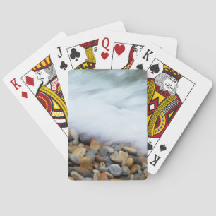Waves Breaking Onto Pebbles, Tsitsikamma Playing Cards