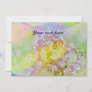 WAVES , bright purple green blue pink gold sparkle