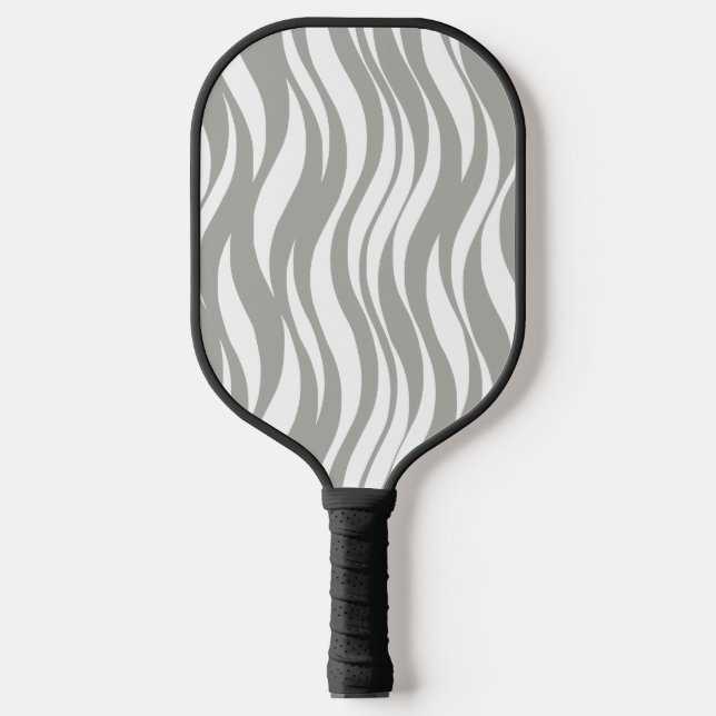 Waves - Greige Pickleball Paddle (Front)