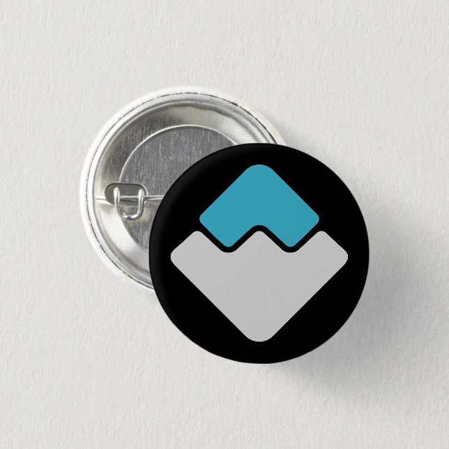 WAVES Icon Round Button (Front & Back)