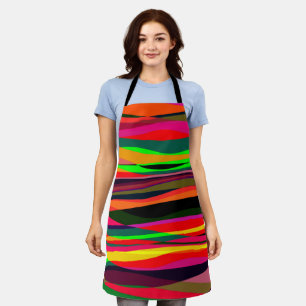 Waves in a Wonder Ocean Apron