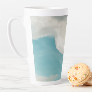 waves in all ways latte mug