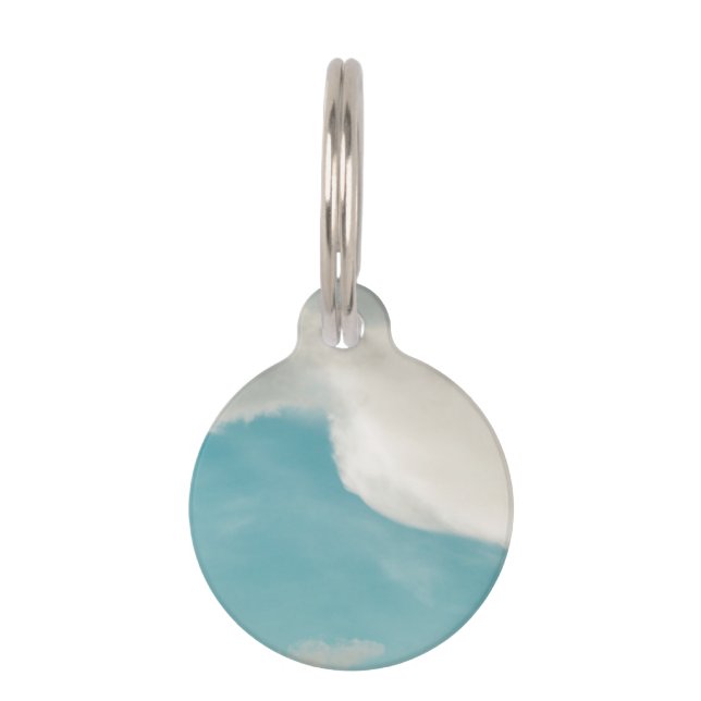 waves in all ways pet tag (Front)