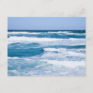 Waves in Mediterranean Sea, Mallorca, Spain Postcard