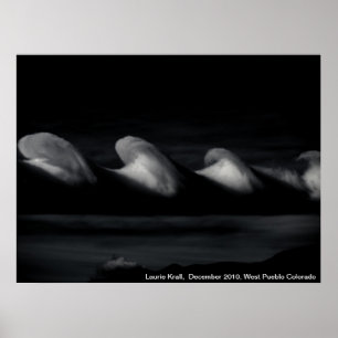 Waves in the Sky Poster