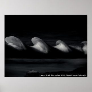 Waves in the Sky Poster