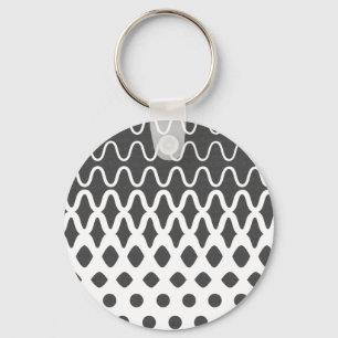 Waves into Particles Key Ring