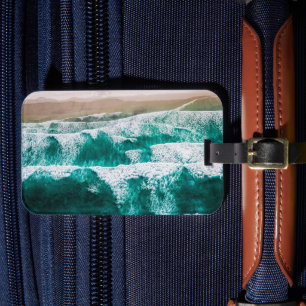 Waves Luggage Tag
