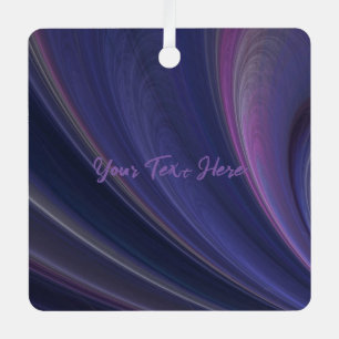 waves metal tree decoration