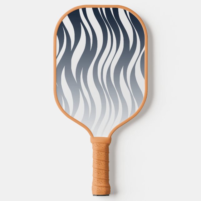 Waves - Midnight Blue Gradient Pickleball Paddle (Front)