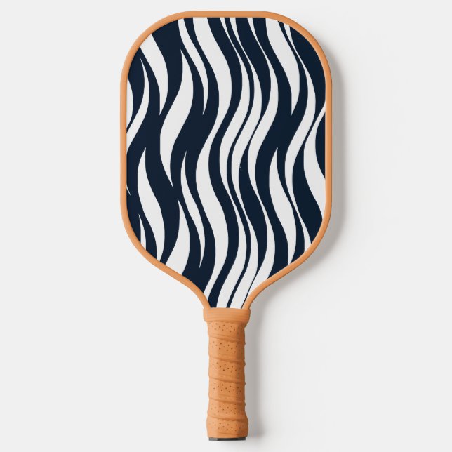Waves - Midnight Blue Pickleball Paddle (Front)