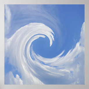 Waves of Clouds...... Poster