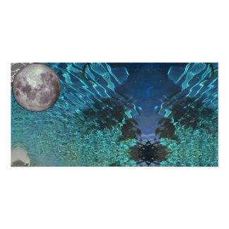 Waves of Day and Night Poster