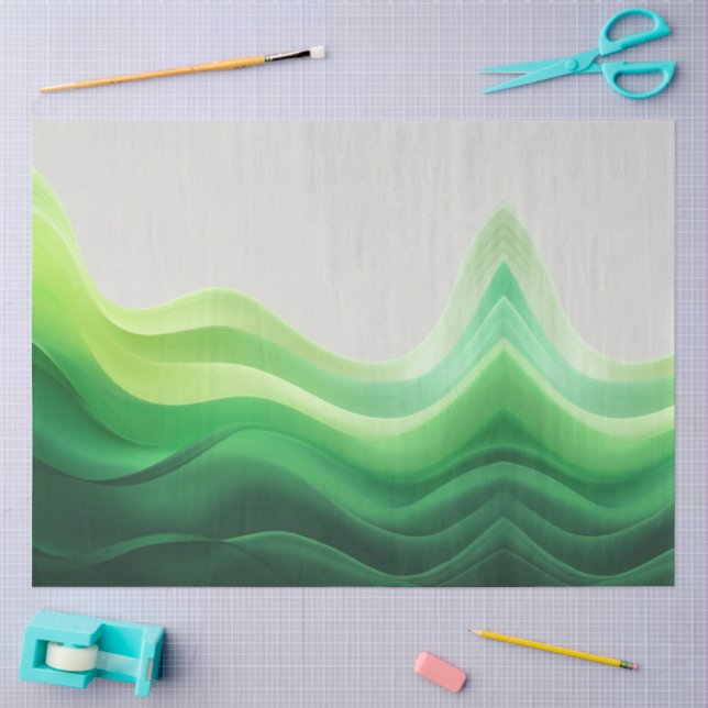 Waves of Eden Tissue Paper (Craft)