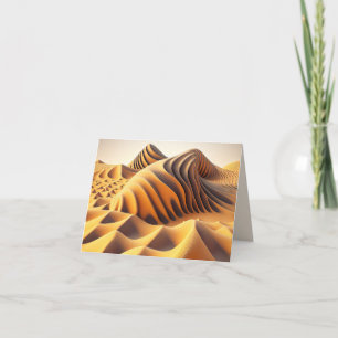 Waves of Gold Card