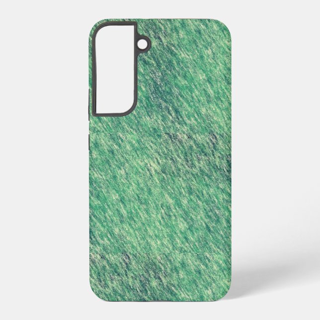 Waves Of Green  Samsung Galaxy S22+ Case (Back)