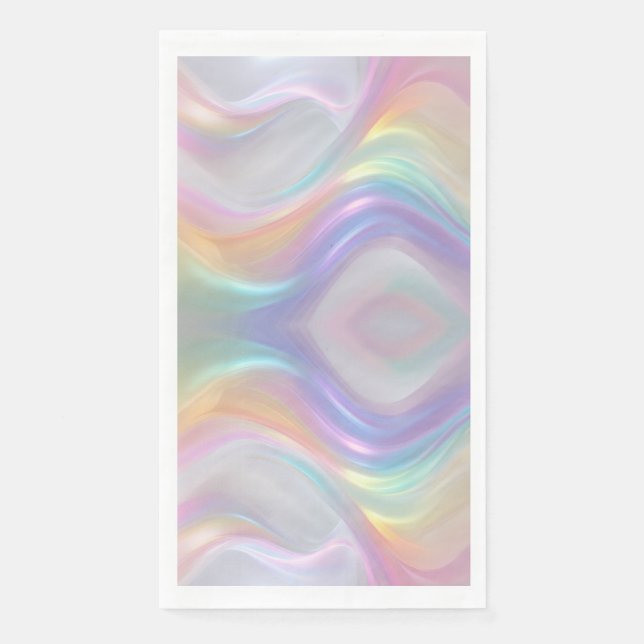 Waves of Light Napkin (Front)