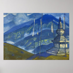 Waves of Mist by Nicholas Roerich Poster