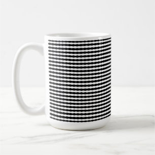 Waves of Perception In Black And White, Coffee Mug