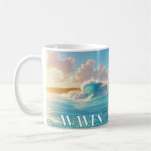 Waves of Strength – Inspired by the Sea Coffee Mug