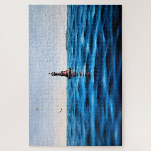 Waves of the Adriatic Sea Maritime Magical Symphon Jigsaw Puzzle