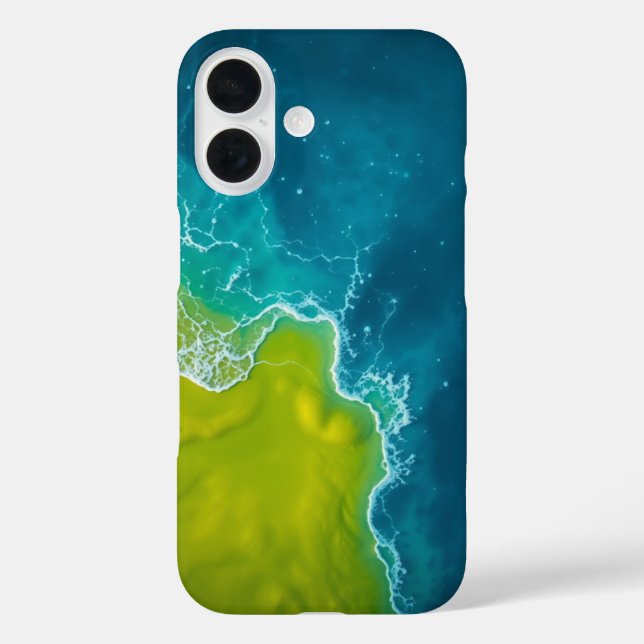 Waves of Tranquillity: A Peaceful View Case-Mate iPhone Case (Back)