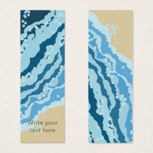 Waves on Sand Abstract