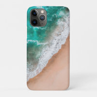 Waves on Sandy Beach 