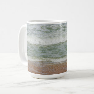 Waves On the Beach Tropical Image Coffee Mug