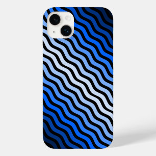 Waves pattern -01 Black BG Case-Mate iPhone 14 Plus Case