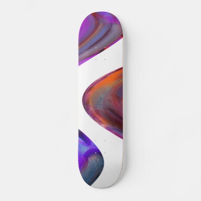 Waves Skateboard (Front)