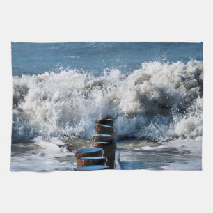 WAVES TEA TOWEL