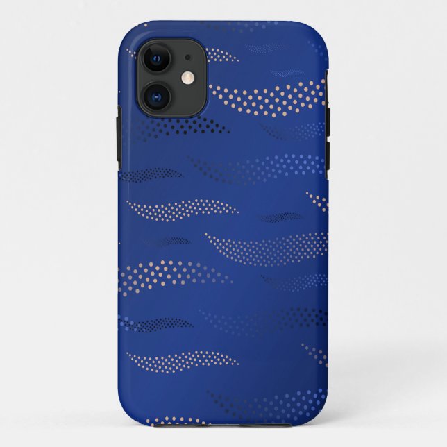 Waves Tiger (stylised pattern) 2 Case-Mate iPhone Case (Back)