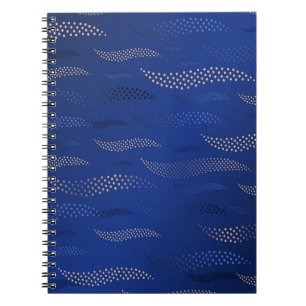 Waves Tiger (stylised pattern) 2 Notebook