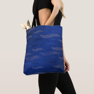 Waves Tiger (stylised pattern) 2 Tote Bag