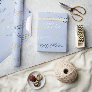 Waves Tiger (stylised pattern) 4 Wrapping Paper