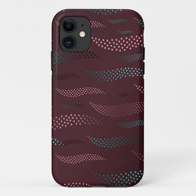 Waves Tiger (stylised pattern) 6 Case-Mate iPhone Case (Back)