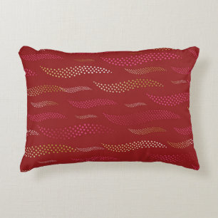Waves Tiger (stylised pattern) 8 Decorative Cushion