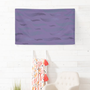 Waves Tiger (stylised pattern) 9 Banner