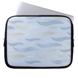 Waves Tiger (stylized pattern) 4 Laptop Sleeve