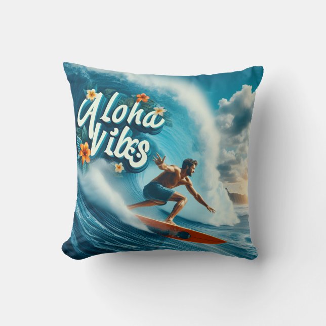 Waves & Wanderlust Collection Cushion (Front)