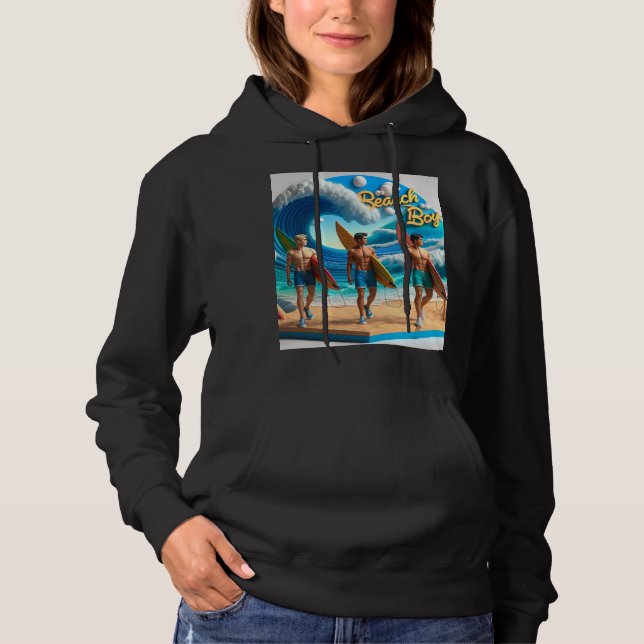 Waves & Wanderlust Collection Hoodie (Front)