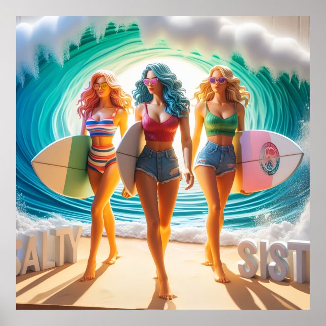 Waves & Wanderlust Collection Poster (Front)