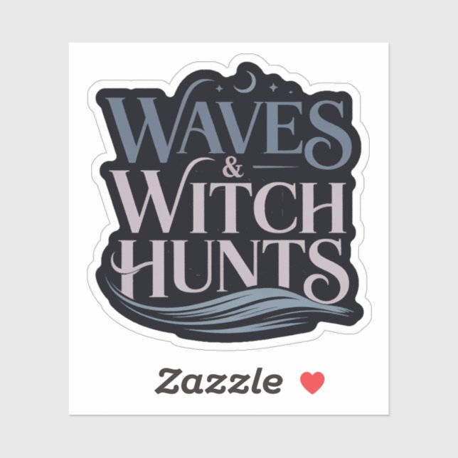 Waves & Witch Hunts – Fantasy Bookish Coastal  (Sheet)