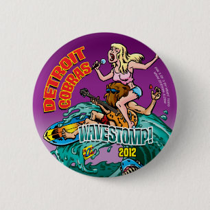 WAVESTOMP 2012 DETROIT COBRAS BUTTON