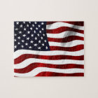 Waving American Flag