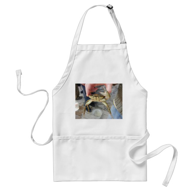 Waving Crab Standard Apron (Front)